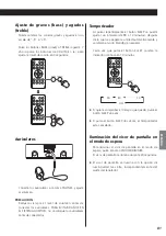 Preview for 81 page of Teac SR-L250i Owner'S Manual