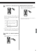 Preview for 85 page of Teac SR-L250i Owner'S Manual