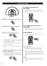 Preview for 92 page of Teac SR-L250i Owner'S Manual