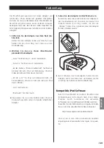 Preview for 109 page of Teac SR-L250i Owner'S Manual