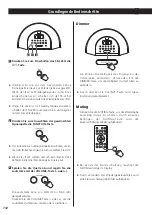 Preview for 112 page of Teac SR-L250i Owner'S Manual