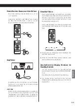 Preview for 113 page of Teac SR-L250i Owner'S Manual