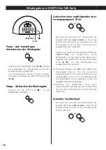 Preview for 116 page of Teac SR-L250i Owner'S Manual