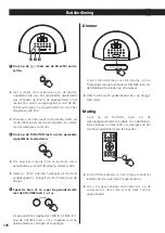 Preview for 176 page of Teac SR-L250i Owner'S Manual