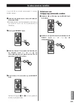 Preview for 189 page of Teac SR-L250i Owner'S Manual