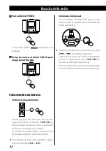 Preview for 62 page of Teac SR-L70i Owner'S Manual