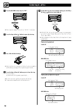 Preview for 18 page of Teac TC-X350i Owner'S Manual