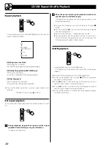 Preview for 22 page of Teac TC-X350i Owner'S Manual