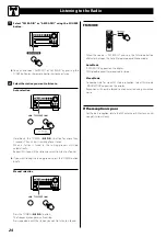 Preview for 24 page of Teac TC-X350i Owner'S Manual