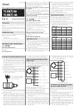 Teac TC-XR-G6 Instructions For Use preview