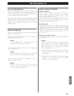 Preview for 41 page of Teac TU-1000 Owner'S Manual