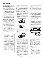 Preview for 14 page of Teac VRDS-25X Owner'S Manual