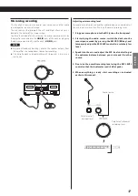 Preview for 17 page of Teac W-890RMKII Owner'S Manual