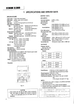 Preview for 2 page of Teac X-300 Service Manual