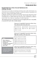 Preview for 41 page of TeachLogic PA-849 Owner'S Manual