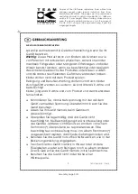 Preview for 3 page of Team Kalorik TKG CKM 1010 Operating Instructions Manual