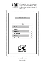 Preview for 24 page of Team Kalorik TKG HDM 1001 Operating Instructions Manual