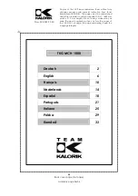 Preview for 36 page of Team Kalorik TKG MCH 1000 Manual