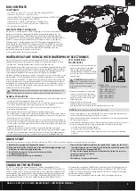 Preview for 3 page of Team Losi Desert Buggy XL-E 2.0 Instruction Manual