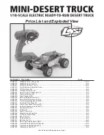 Preview for 9 page of Team Losi Mini-Desert Truck Operation Manual