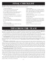 Preview for 56 page of Team Losi XXX-NT Sport Owner'S Manual