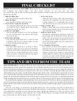 Preview for 34 page of Team Losi XXX-T Matt Francis Edition Owner'S Manual