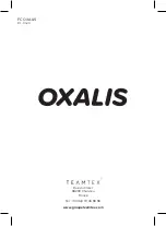 Preview for 64 page of Teamtex OXALIS User Manual