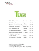 Preview for 1 page of Teasi One 2 Quick Start Manual