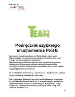 Preview for 58 page of Teasi One 2 Quick Start Manual