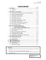 Preview for 3 page of TEC B-470 SERIES Maintenance Manual