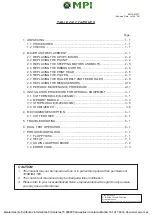 Preview for 3 page of TEC B-672 Series Maintenance Manual