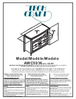 Tech Craft AWC5036 Assembly Instruction Manual preview