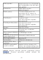 Preview for 21 page of TECH-MED TMA-INTEL 9 User Manual