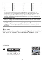 Preview for 52 page of TECH-MED TMA-INTEL 9 User Manual