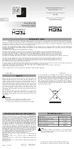 Preview for 1 page of TECH EU-R-8s Plus User Manual