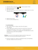 Preview for 7 page of TECHCON SYSTEMS Micro-Meter Mix TS8200D Series Quick Start Manual