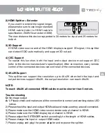 Preview for 5 page of Techly IDATA HDMI-4K2 User Manual