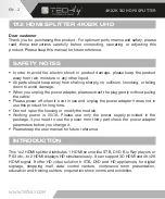 Preview for 2 page of Techly IDATA HDMI-4K230 User Manual