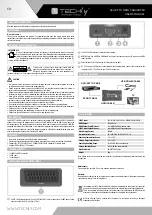 Preview for 1 page of Techly IDATA SCART-HDMI3 User Manual