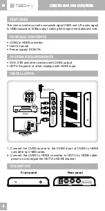 Preview for 6 page of Techly IDATA SPDIF-6E2 User Manual