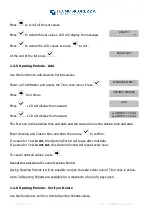 Preview for 10 page of Techmaster T9530 Programming And Operating Instructions