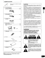 Preview for 3 page of Technics DS9225 - HI-FI COMPONENT SYSTEM Operating Instructions Manual