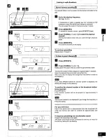 Preview for 21 page of Technics DS9225 - HI-FI COMPONENT SYSTEM Operating Instructions Manual