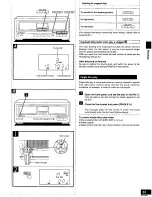 Preview for 23 page of Technics DS9225 - HI-FI COMPONENT SYSTEM Operating Instructions Manual