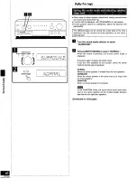 Preview for 40 page of Technics DS9225 - HI-FI COMPONENT SYSTEM Operating Instructions Manual