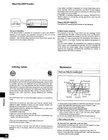 Preview for 54 page of Technics DS9225 - HI-FI COMPONENT SYSTEM Operating Instructions Manual