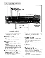 Preview for 6 page of Technics Quartz ST-G7 Operating Instructions Manual