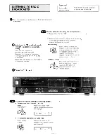 Preview for 10 page of Technics Quartz ST-G7 Operating Instructions Manual