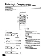 Preview for 30 page of Technics SA-CH655 Operating Instructions Manual