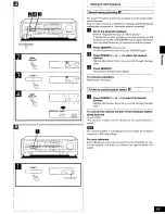 Preview for 19 page of Technics SC-S2050 Operating Instructionsand Owner'S Manualand Owner'S Manual